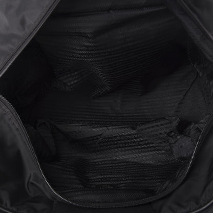 Prada Tessuto Nylon Duffel Bag Black 4 of 11