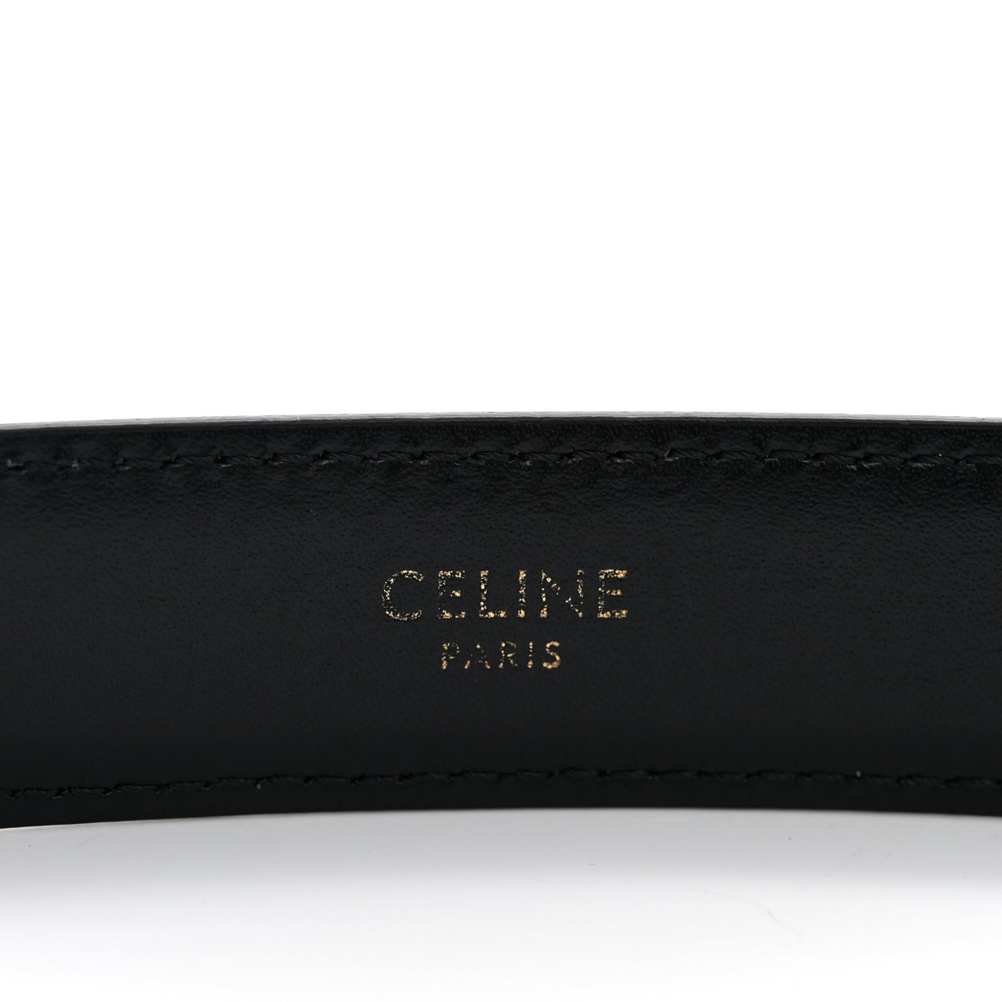 Box Calfskin Small 25mm Triomphe Belt 75 30 Black