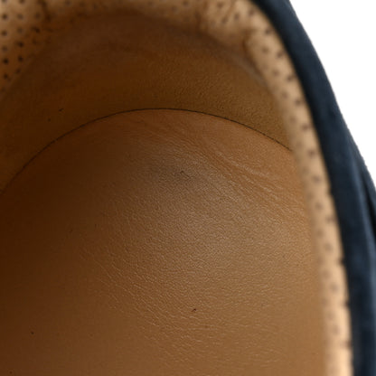 Christian Louboutin Suede Mens Fique A Vontade Sneakers 44.5 Blue 8 of 11