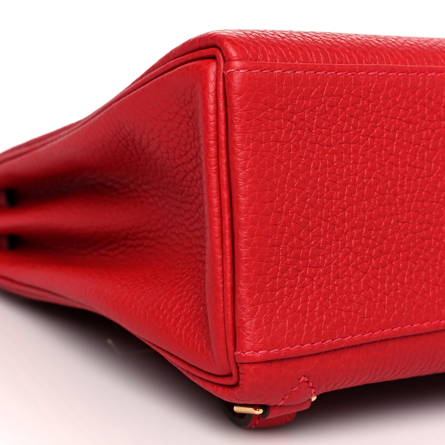 Hermes Taurillon Clemence Kelly Ado Backpack Rouge Casaque 9 of 10