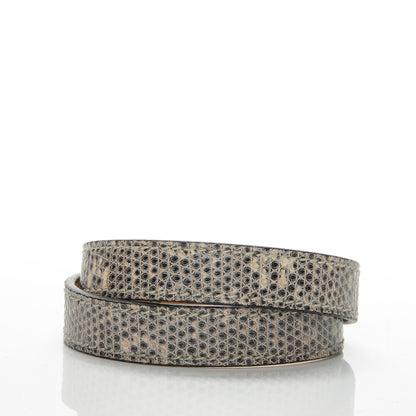 Hermes Lizard Kelly Double Tour Bracelet M Ombre 3 of 6