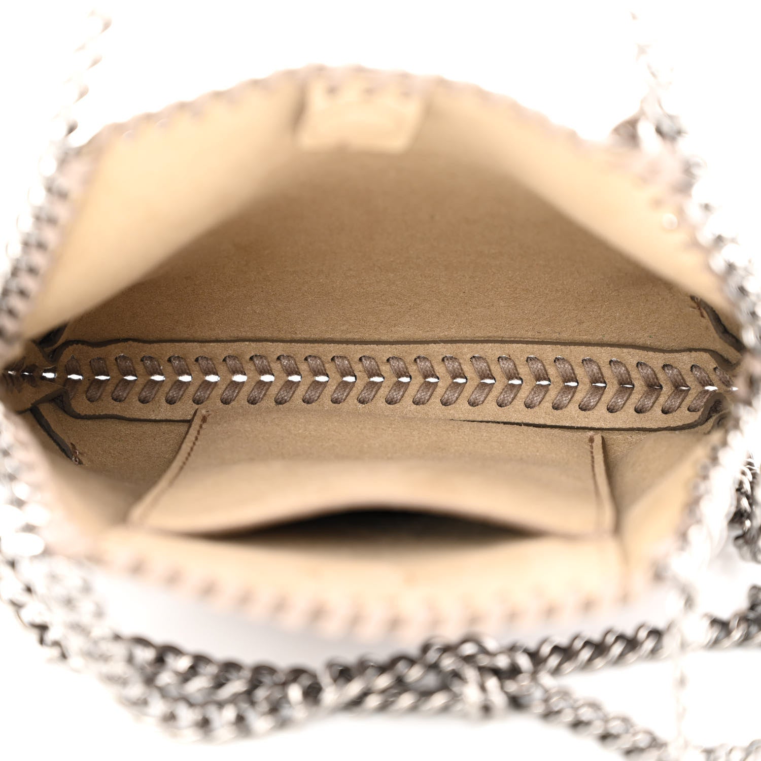 Stella McCartney Shaggy Deer Mini Shoulder Bag Taupe 5 of 11