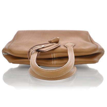 Hermes Taurillon Clemence Victoria 35 Gold 5 of 9