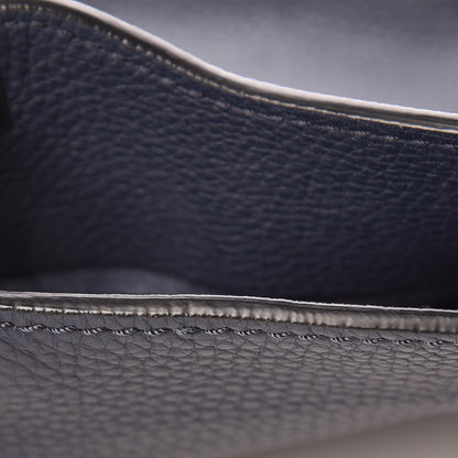 Valentino Garavani Pebbled Calfskin Small Rockstud Flip-Lock Messenger Bag Marine 6 of 10