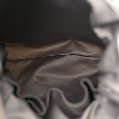 Chanel Vinyl Mohair Trimmed CC Bonbons Tote Silver 5 of 10