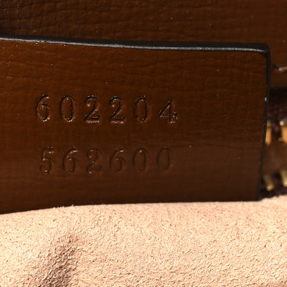 Gucci GG Supreme Monogram Horsebit 1955 Shoulder Bag Beige Brown Sugar 7 of 10
