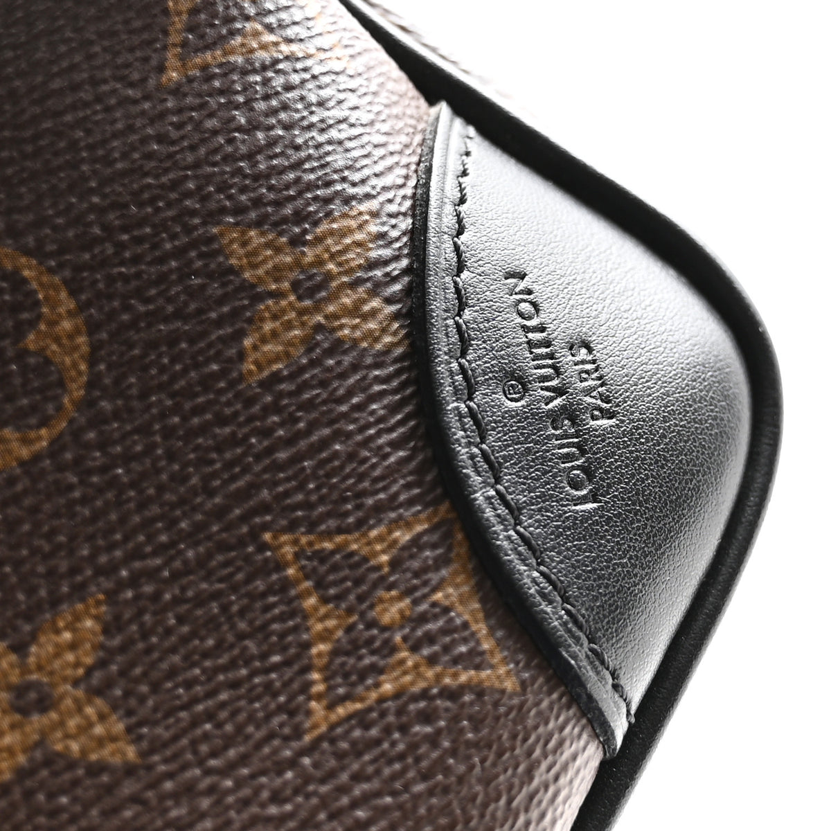 Louis Vuitton Monogram Odeon PM Black 6 of 10