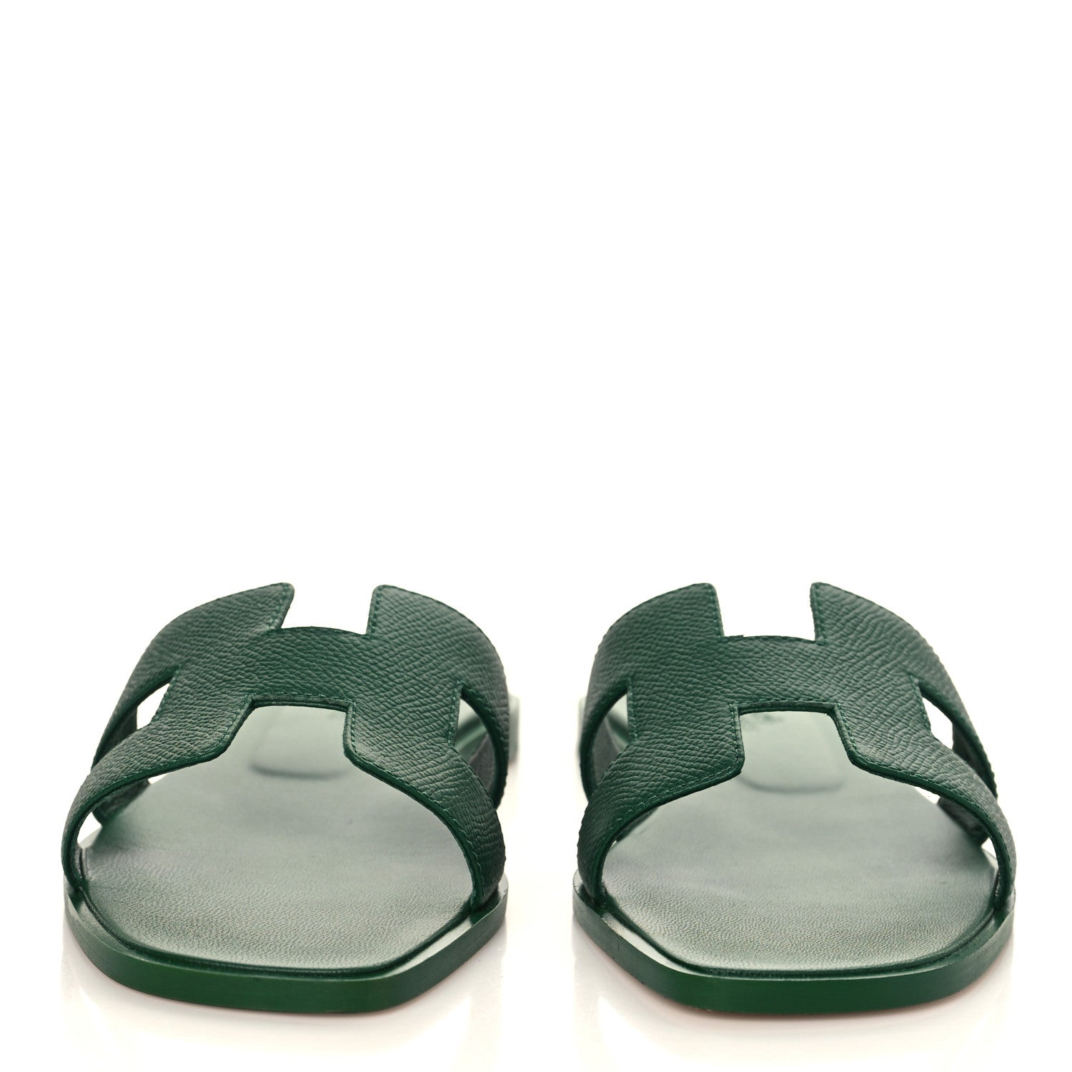 Hermes Epsom Oran Sandals 38 Cactus 3 of 9