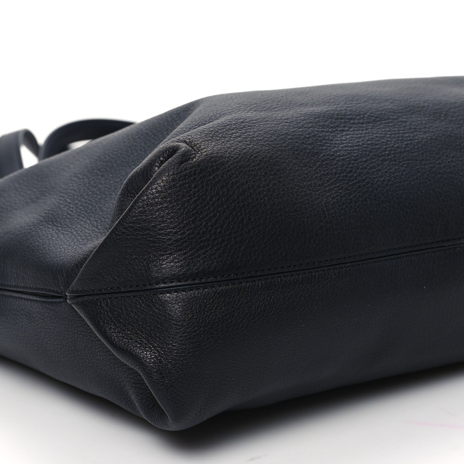 Loro Piana Butter Calfskin Cashmere Neo Inside Out Tote Black 9 of 16