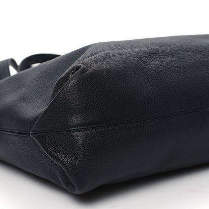 Loro Piana Butter Calfskin Cashmere Neo Inside Out Tote Black 9 of 16