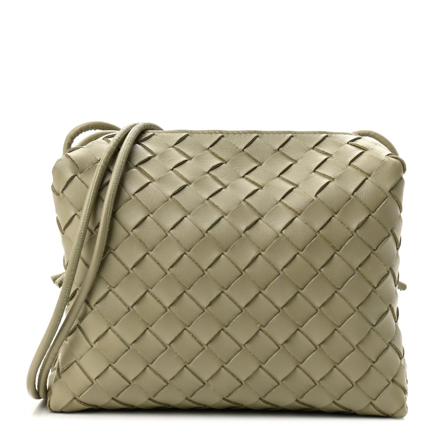 Bottega Veneta Nappa Intrecciato Small Loop Camera Bag Travertine 1 of 9