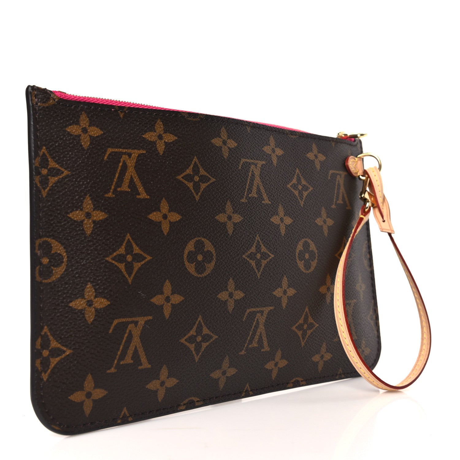 Louis Vuitton Monogram Neverfull MM GM Pochette Cherry 2 of 7