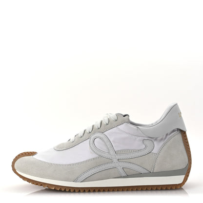 Loewe Nylon Suede Flow Retro Runner Sneakers 41 White 1 of 13