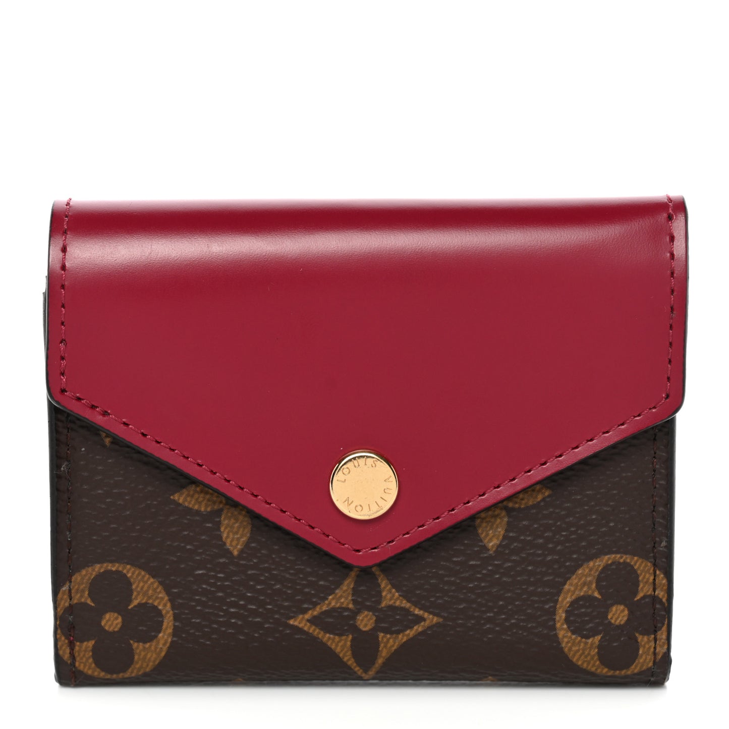 Monogram Zoe Wallet Fuchsia