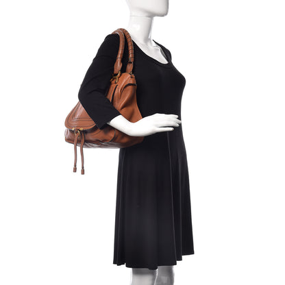 Chloe Calfskin Medium Marcie Satchel Tan 2 of 21
