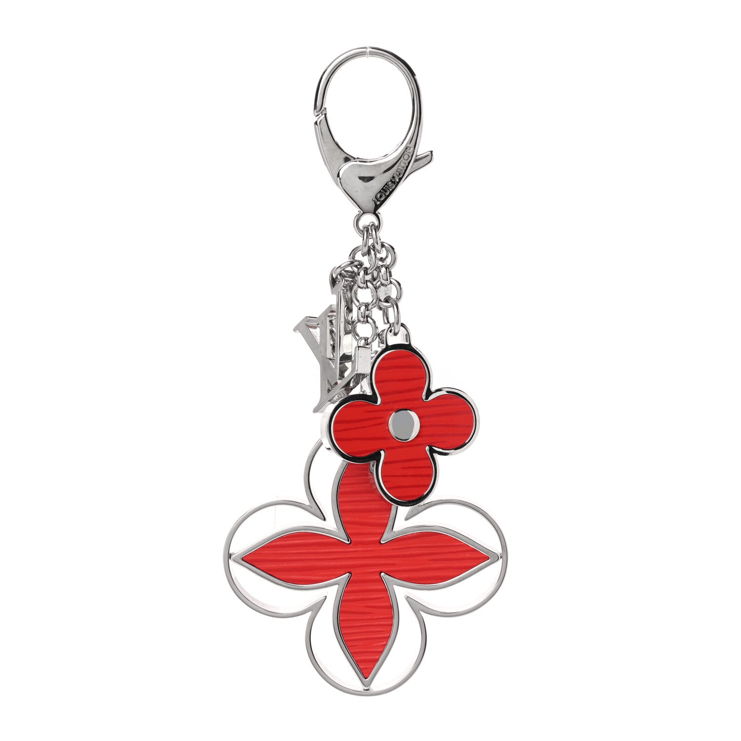 Louis Vuitton Epi Rimy Bag Charm Red 1 of 4