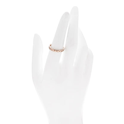 Chanel 18K Beige Gold Mini Coco Crush Ring 55 7.25 2 of 5