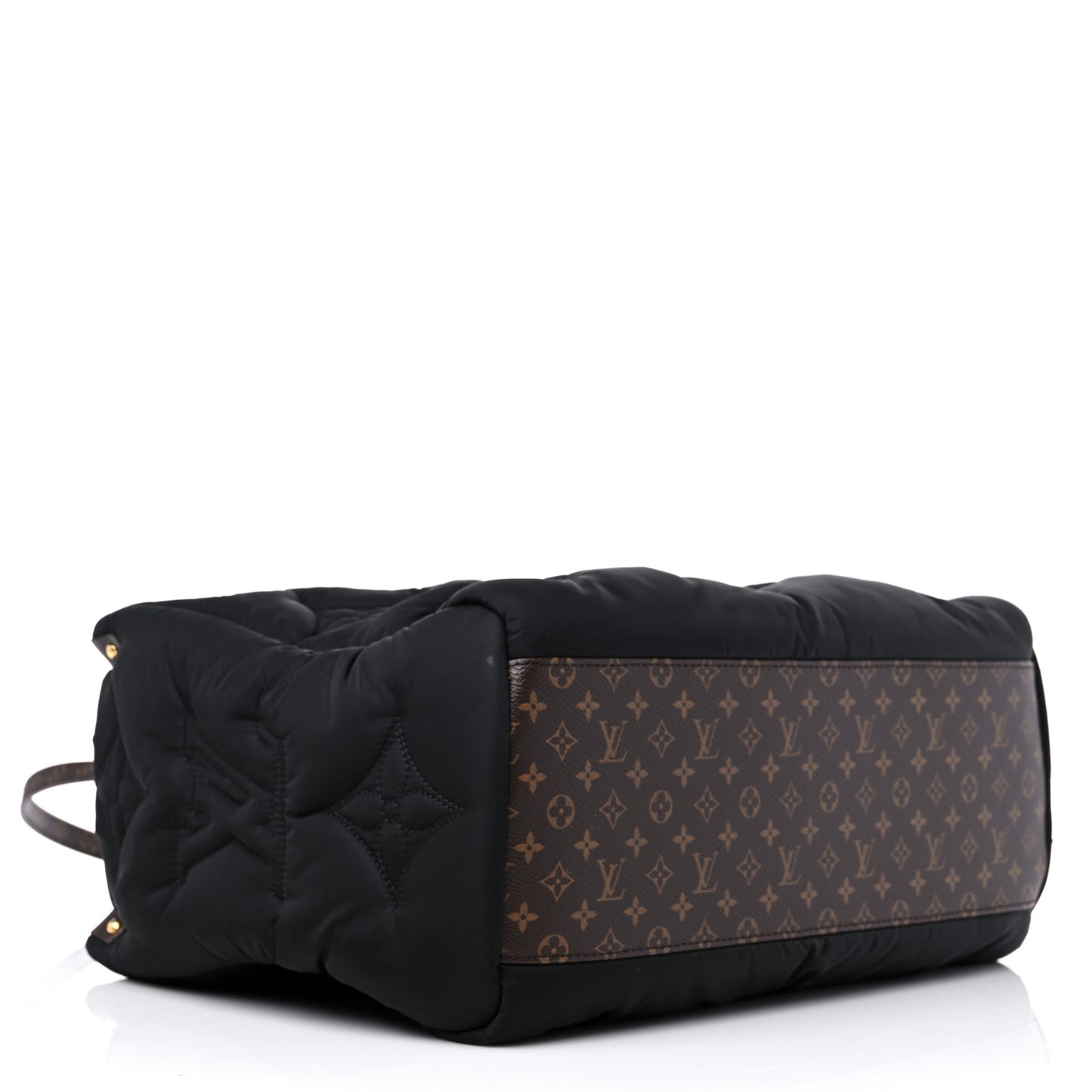 Econyl Monogram Pillow Giant Onthego MM Black