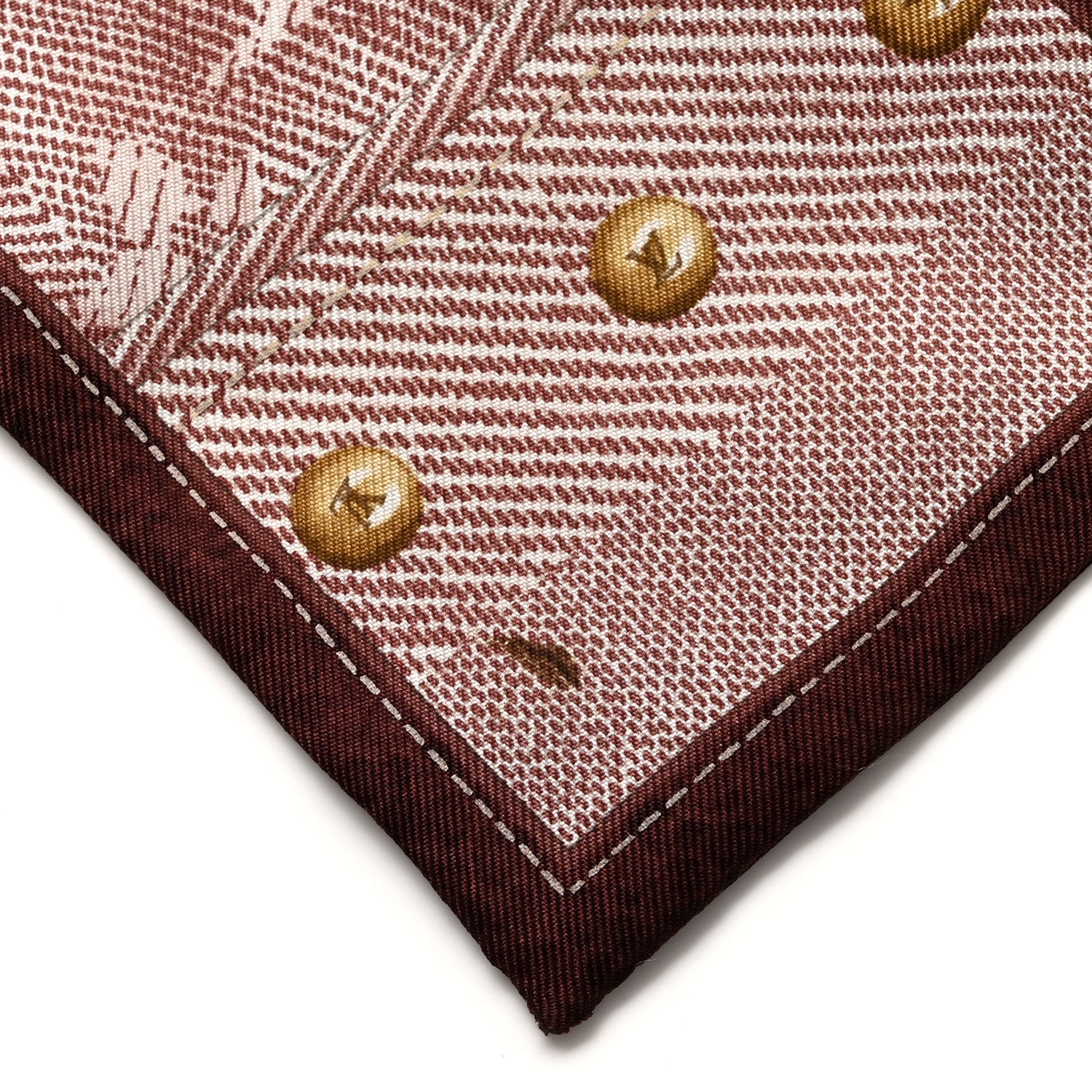 Louis Vuitton Silk Monogram New Denim Bandeau Cherry 4 of 4
