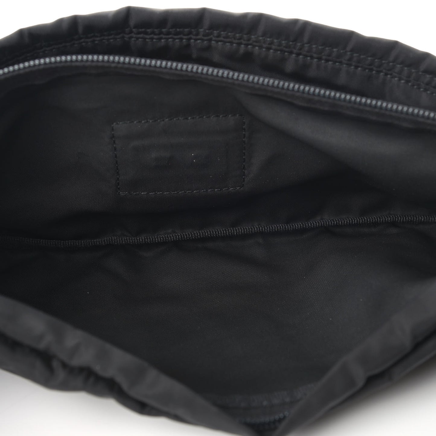 Tessuto Nylon Montagna Belt Bag Black