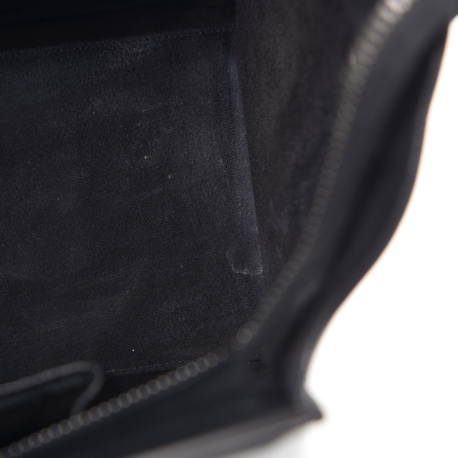 Celine Drummed Calfskin Mini Luggage Black 11 of 14