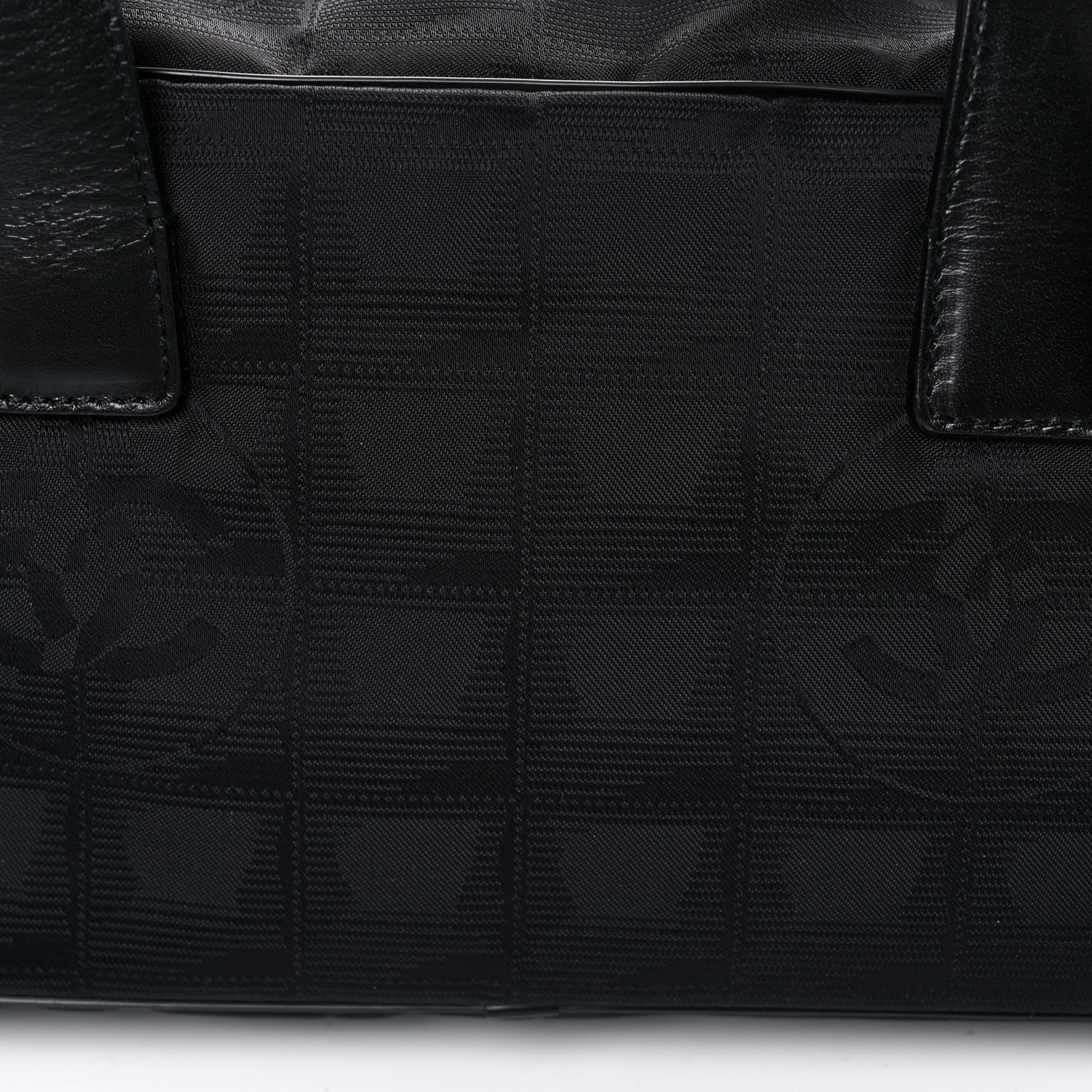 Chanel Nylon Travel Bowler Black 12 of 12