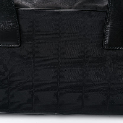 Chanel Nylon Travel Bowler Black 12 of 12