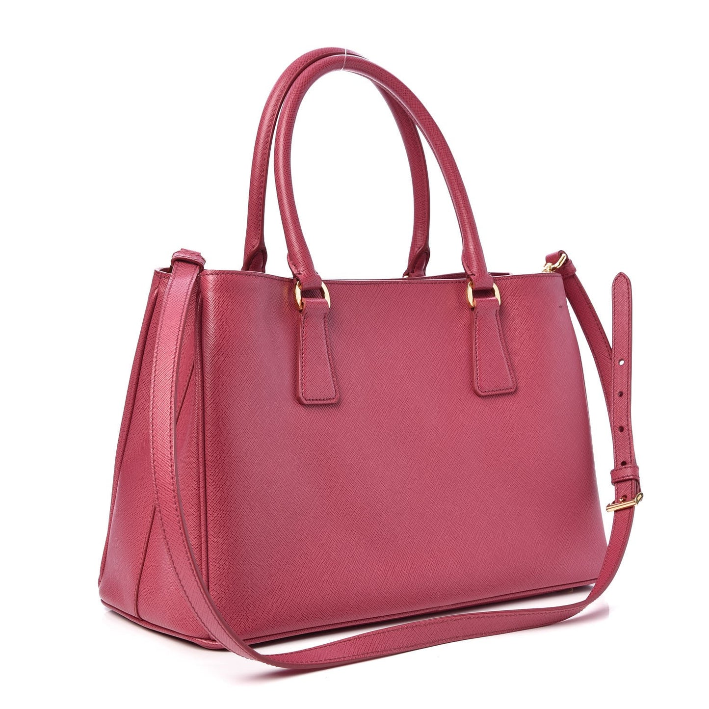 Saffiano Lux Medium Tote Peonia