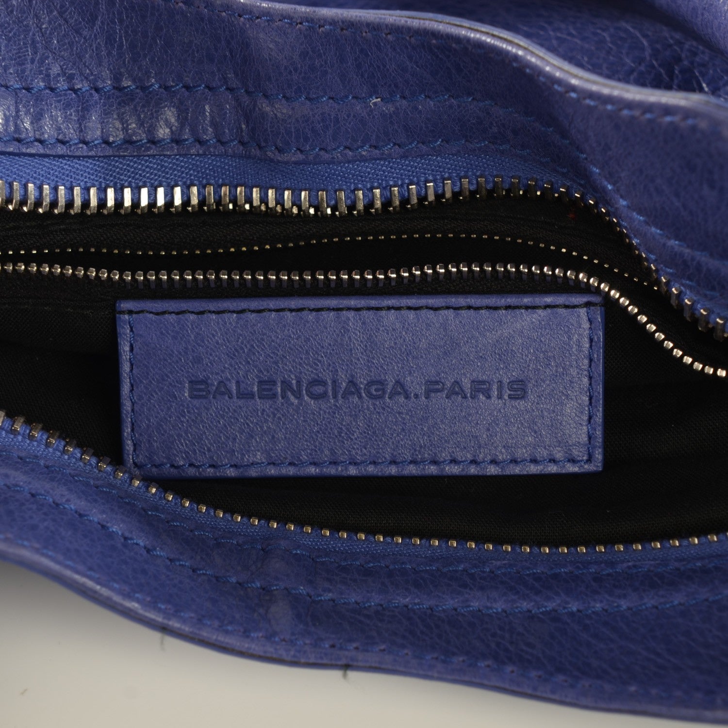 Balenciaga Agneau Giant 21 Silver Hardware City Bleu Lavande 6 of 8