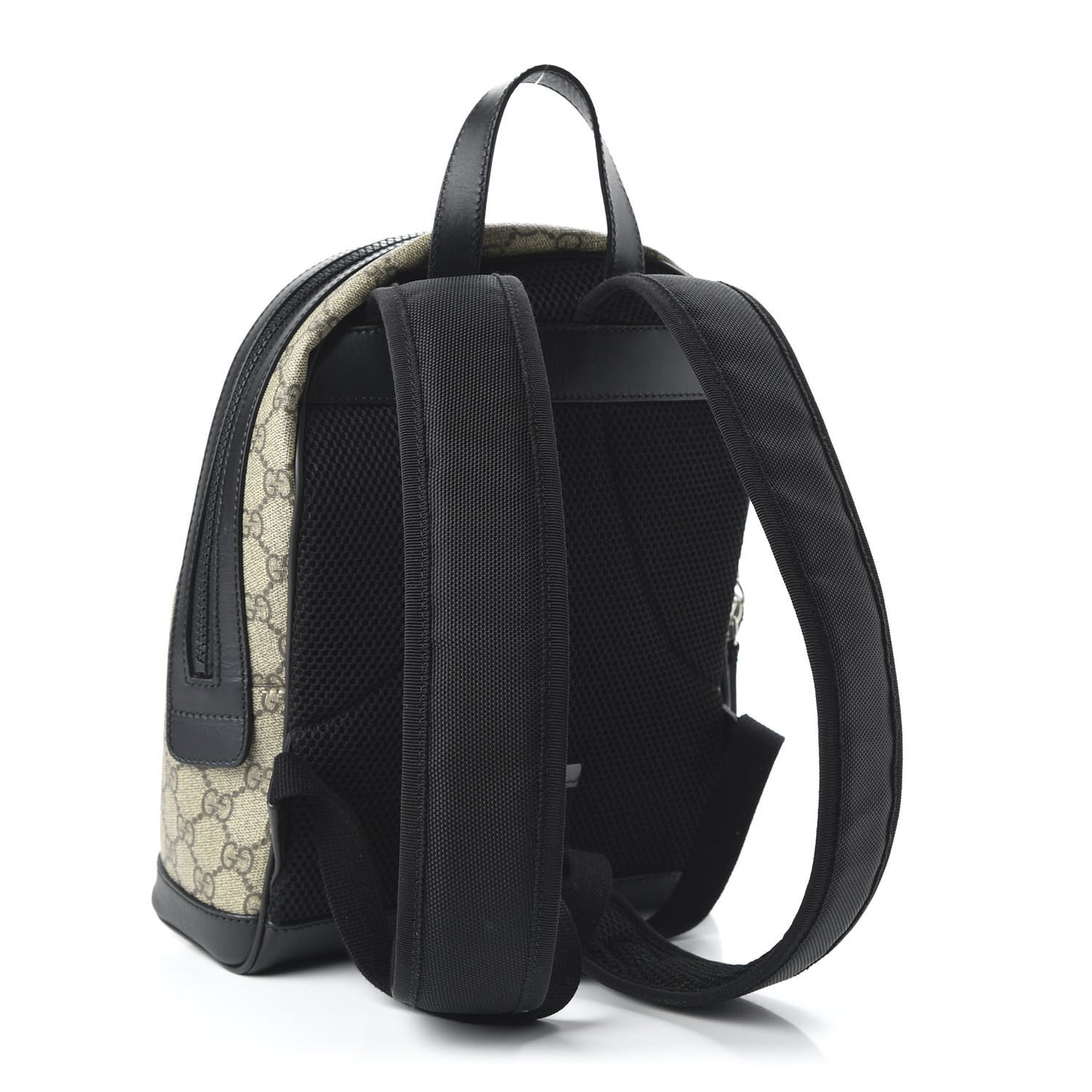GG Supreme Monogram Small Eden Day Backpack Black