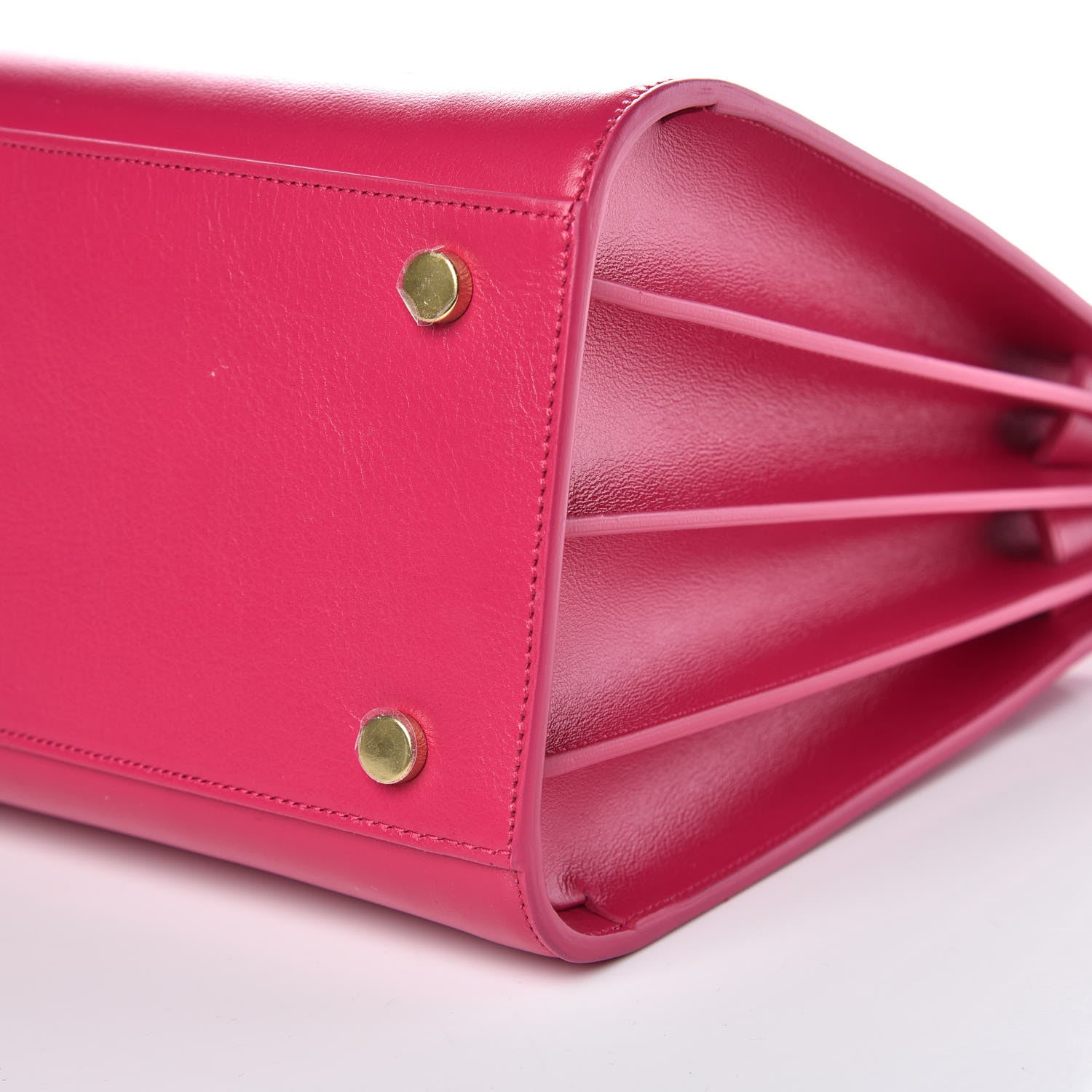 Saint Laurent Calfskin Small Sac De Jour Bubblegum 11 of 11