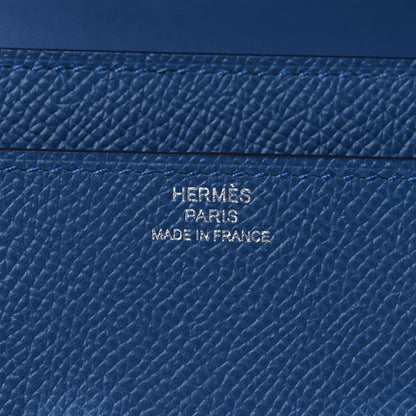 Hermes Epsom Constance Long To Go Wallet Bleu Tie 11 of 23