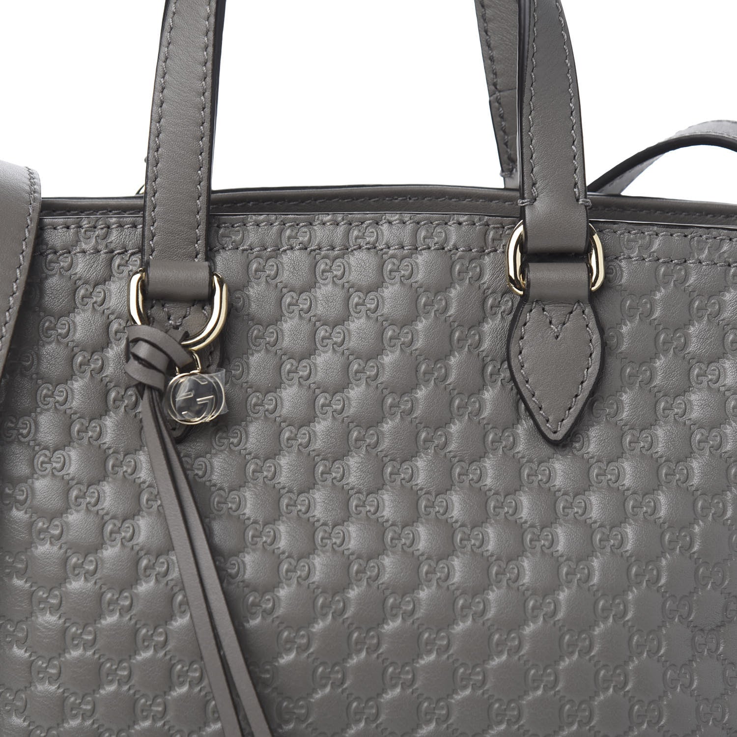 Gucci Microguccissima Small Bree Tote Graphite 9 of 9