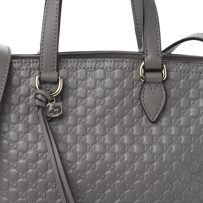 Gucci Microguccissima Small Bree Tote Graphite 9 of 9
