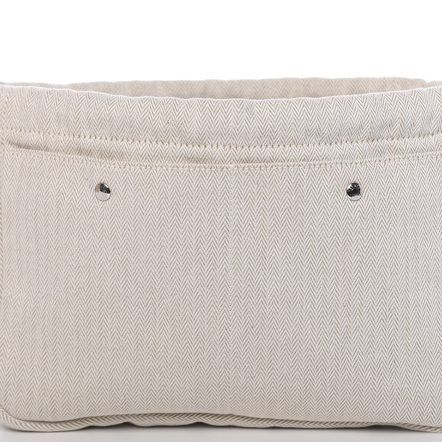 Hermes Canvas Barenia Fourbi 25 MM Pouch Naturel Fauve 7 of 10