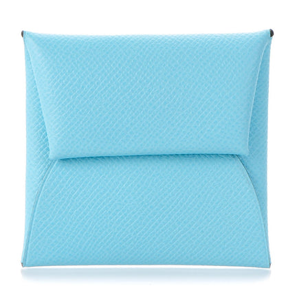 Hermes Epsom Bastia Coin Purse Bleu Atoll 1 of 6