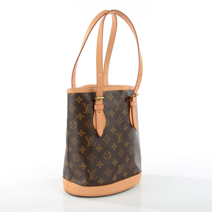 Louis Vuitton Monogram Petit Bucket 23 3 of 8