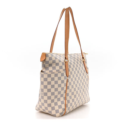 Louis Vuitton Damier Azur Totally MM 3 of 10