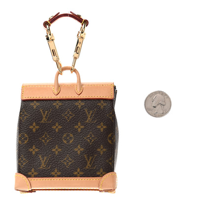 Louis Vuitton Monogram Mini Steamer Bag Charm 2 of 5