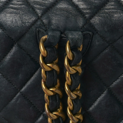 Chanel Lambskin Quilted Backpack Black 16 of 22