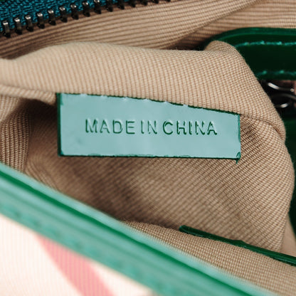 Burberry Supernova Check Regent Tote Green 7 of 11