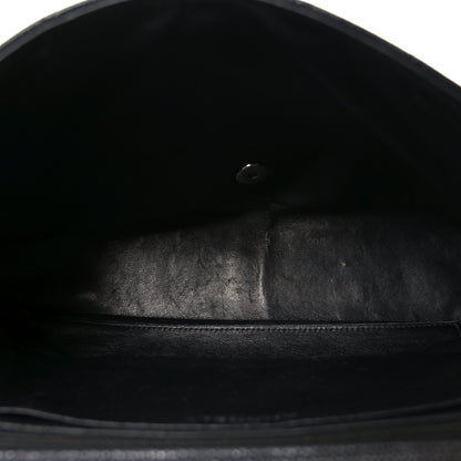 Chanel Caviar Quilted Jumbo Single Flap Black 5 of 10