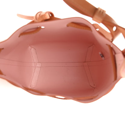 Mansur Gavriel Vegetable Tanned Calfskin Mini Bucket Bag Camello Rosa 5 of 14