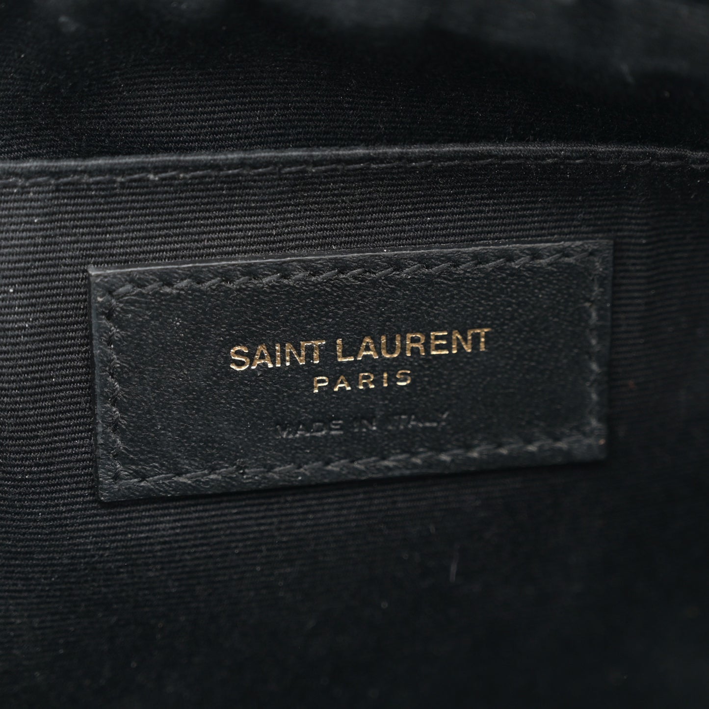 Calfskin Matelasse Monogram Lou Camera Bag Black
