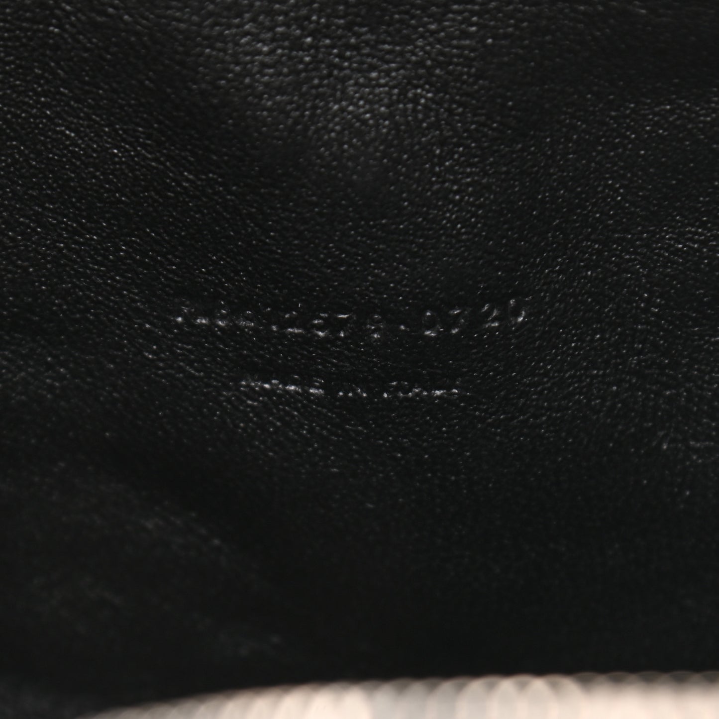 Grain De Poudre Matelasse Monogram Mini Lou Camera Bag Asphalt