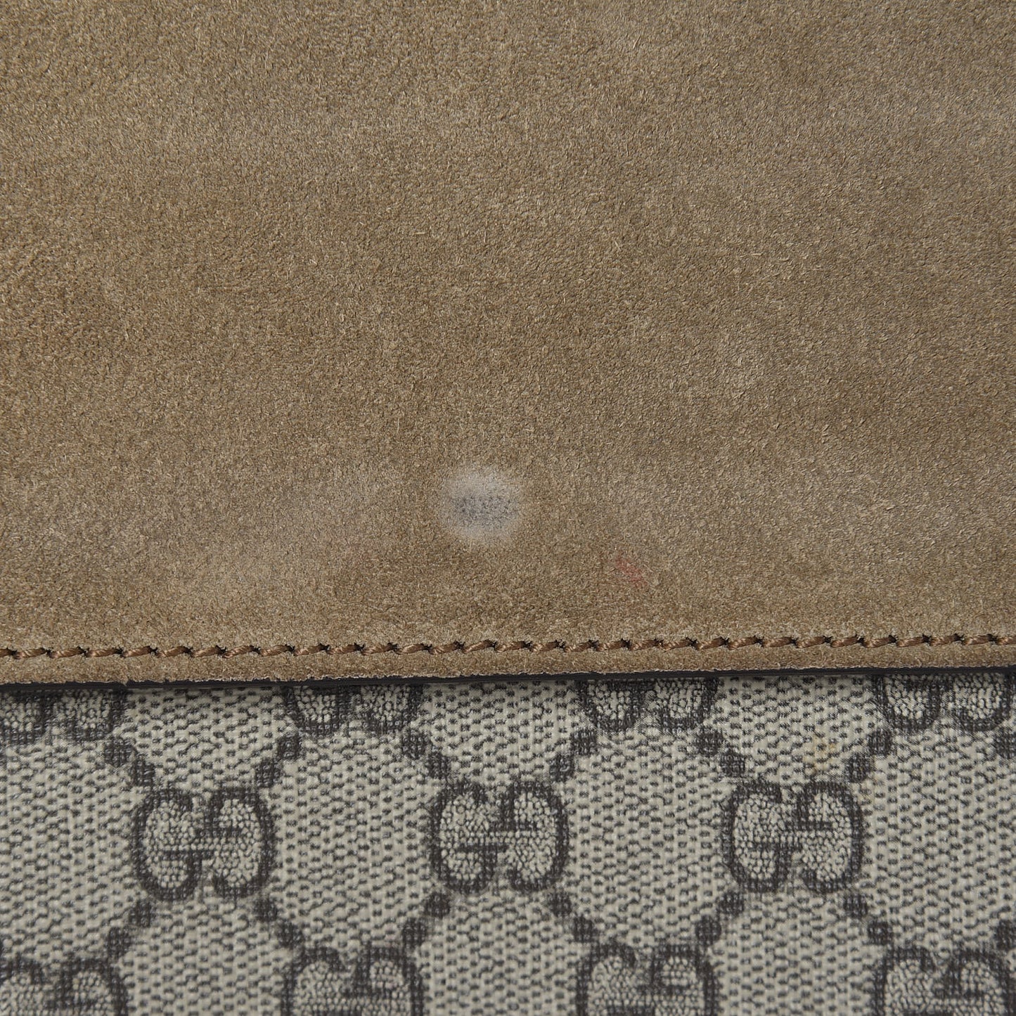 GG Supreme Monogram Small Dionysus Shoulder Bag Taupe