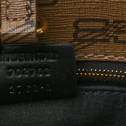 Balenciaga Coated Canvas BB Monogram Large Signature East West Shopper Bag Beige Brown 7 of 11