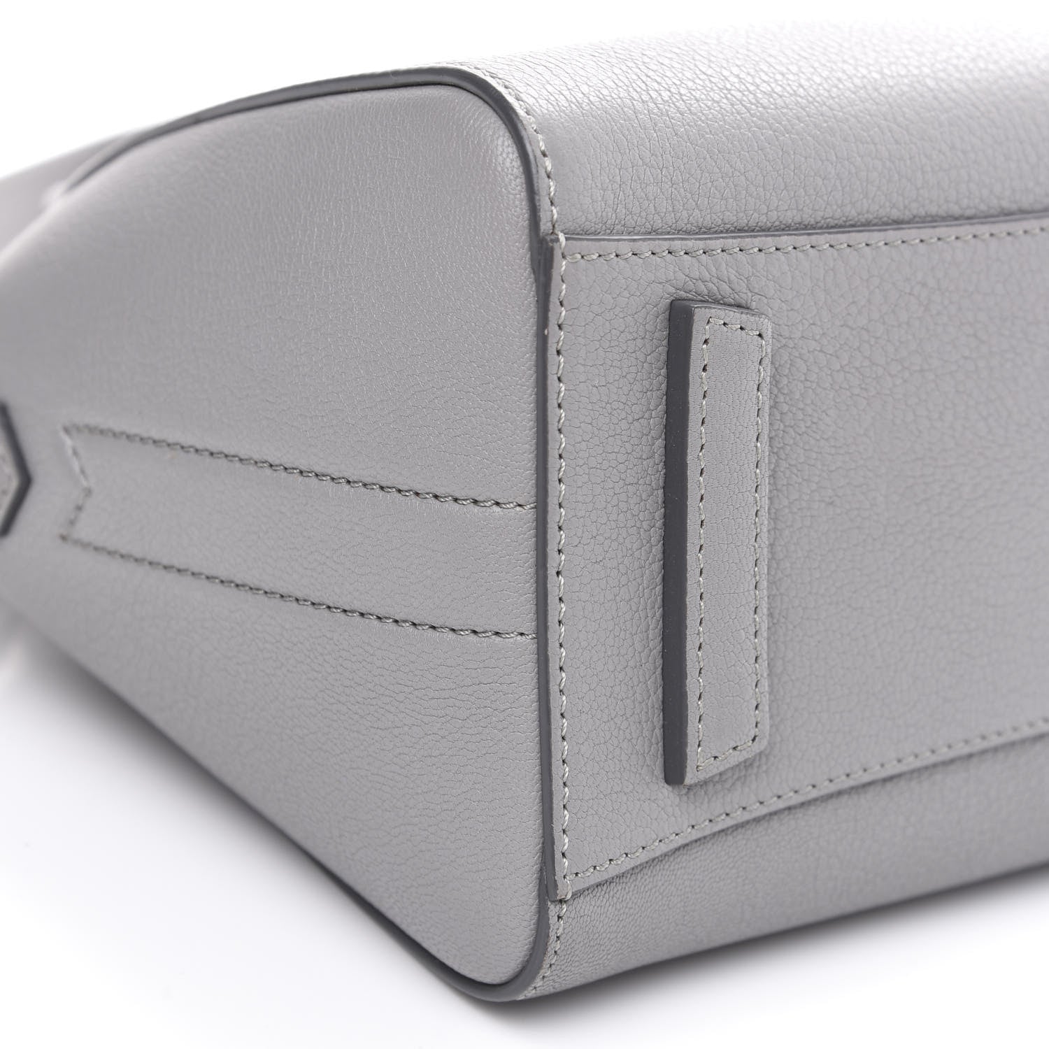 Givenchy Sugar Goatskin Mini Antigona Pearl Grey 7 of 9