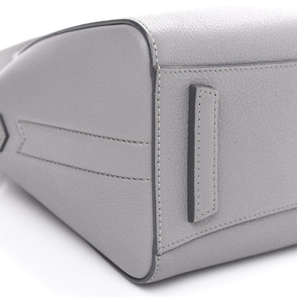 Givenchy Sugar Goatskin Mini Antigona Pearl Grey 7 of 9