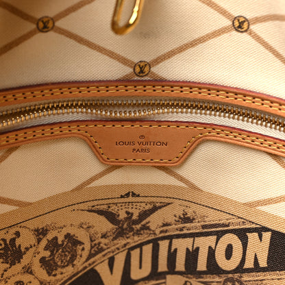 Louis Vuitton LOUIS VUITTON Damier Azur Summer Trunks Neo Neverfull MM 6 of 13